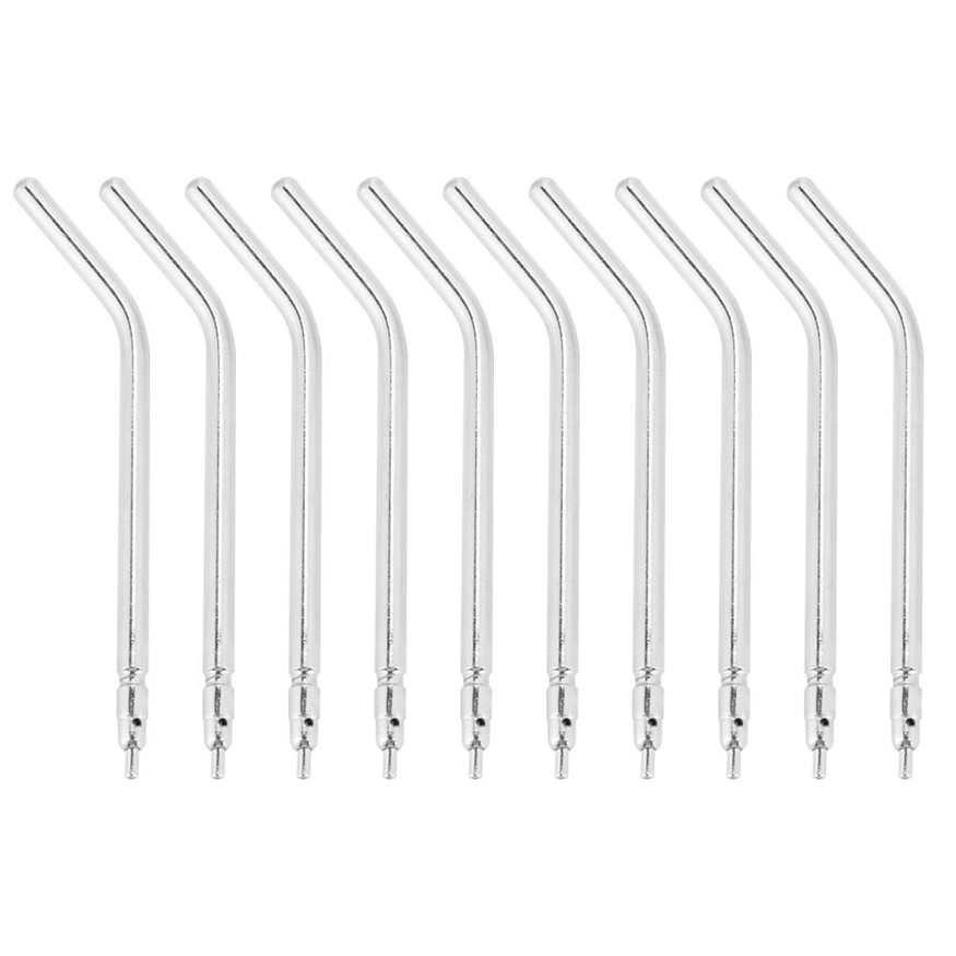50Pcs Autoclavable Metal Nozzles Tips Tube for 3 Way Dental Air Water Spray Syringe