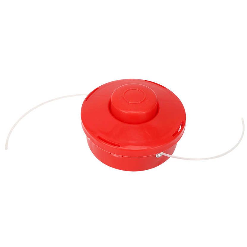 Garden Power Tool Universal Trimmer Head Bump Feed Line Spool Red Hardened Plastic Brush Cutter Accessories