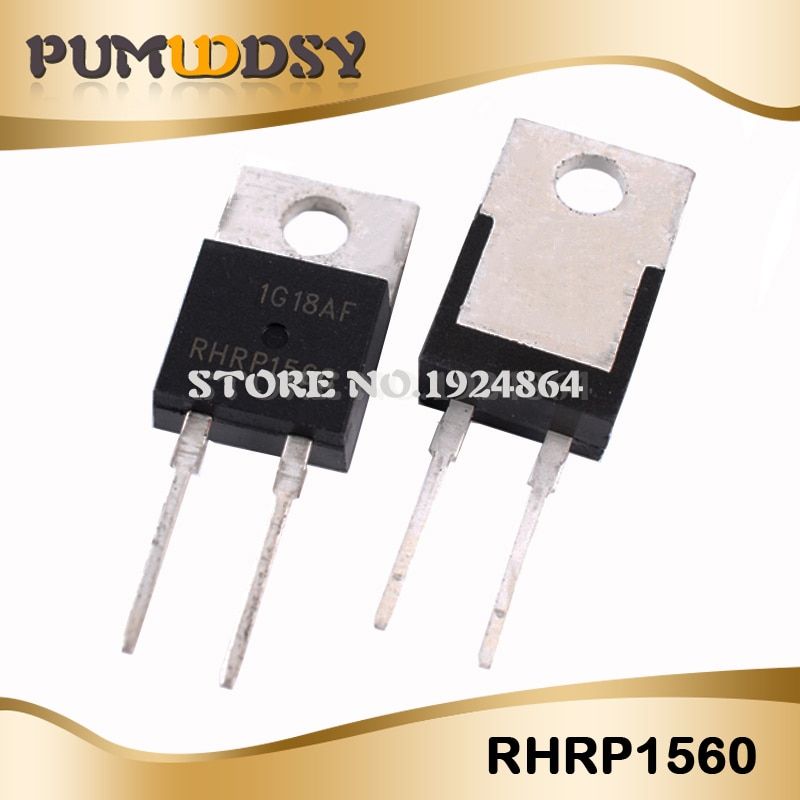 10Pcs RHRP1560 15A 600V Fast Recovery Diode imported disassemble TO-220