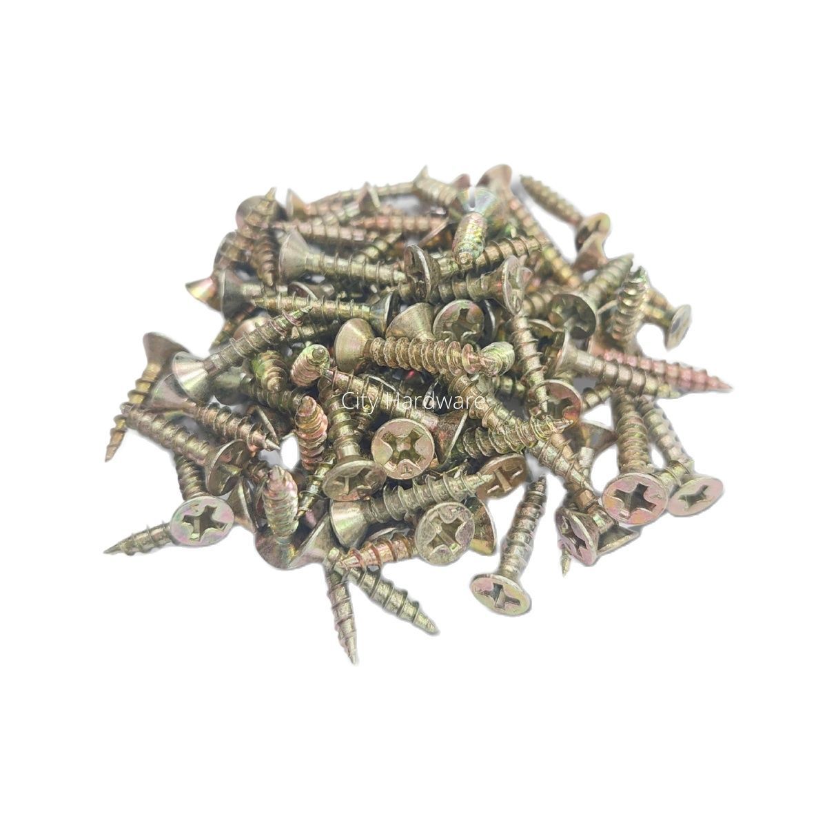 50 Pis 3/4 Inch Screws MS