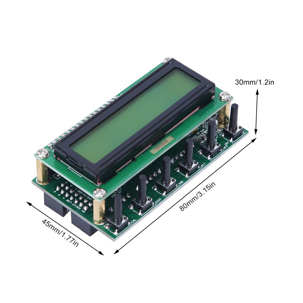 Signal Generator Module AD9850 DDS DC 8V-9V 6 Band 0-55MHz Frequency LCD Digital