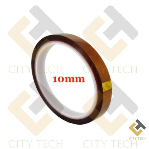 Heat Resistant Kapton Tape 10mm Polyimide Reflective Tape High Temperature Adhesive Polyimide Faucet Electronic Industry
