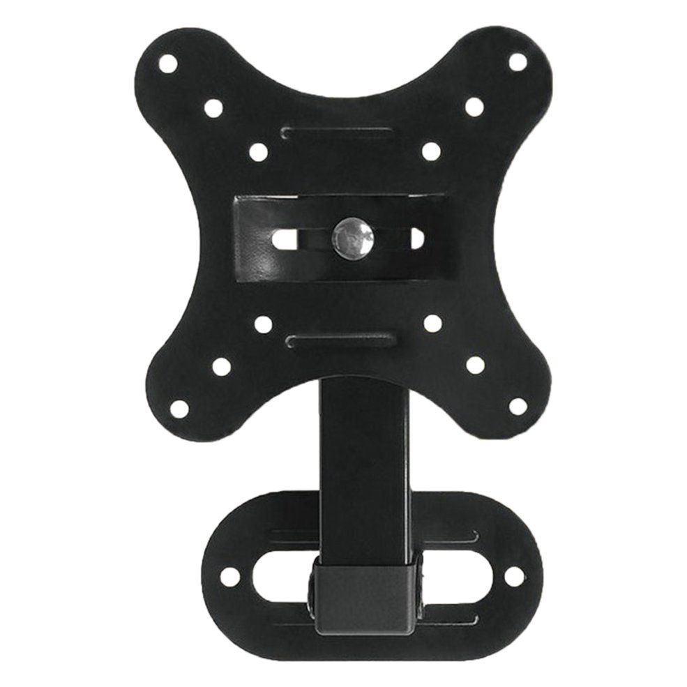 HA Adjustable TV Wall Mount Bracket Flat Panel TV Frame Support 15 Degrees Tilt with Small  Wrench    for LED Monitor-black F02
