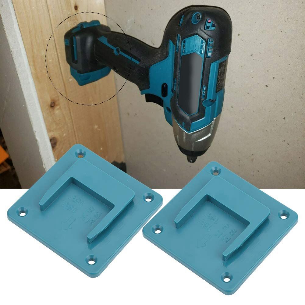 2Pcs Electric Tool Holder Power Machine Storage Rack for Makita 18V Electric Tool