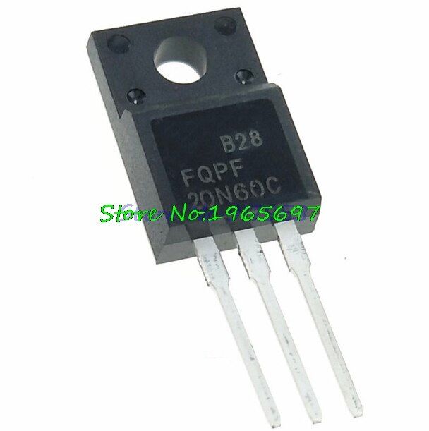 10pcs/lot 20N60C3 FCPF20N60 20N60 P20NM60FP TO-220F In Stock