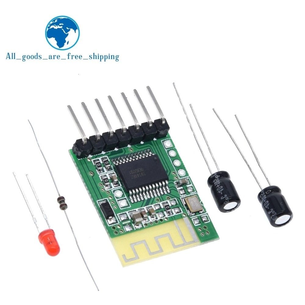 TZT Bluetooth audio receiver template, stereo wireless speaker, power amplifier modified DIY Bluetooth module 4.0
