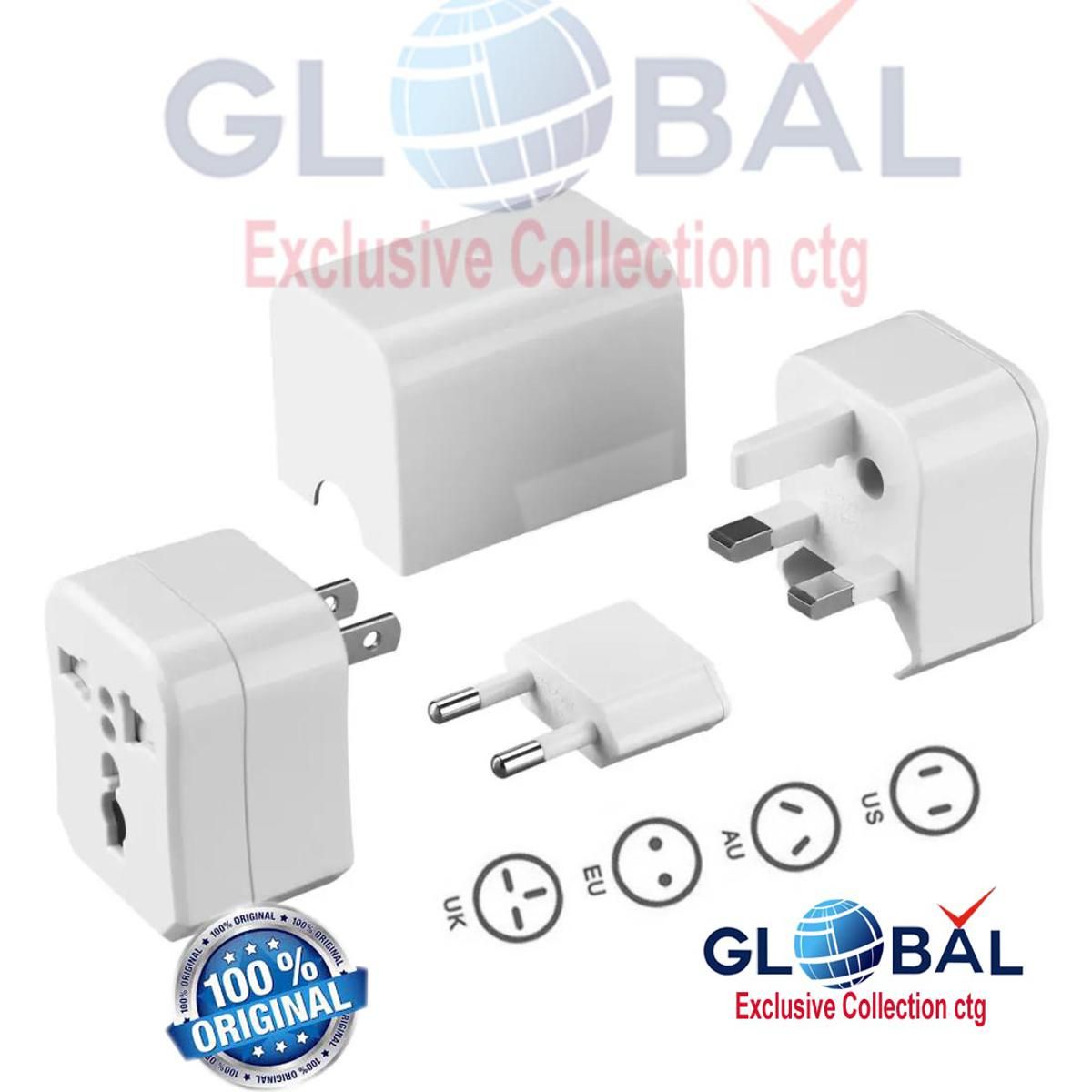Multi Pin Socket , All Country Universal International Plug Adaptor world Travel AC Power Charger Adaptor AU US