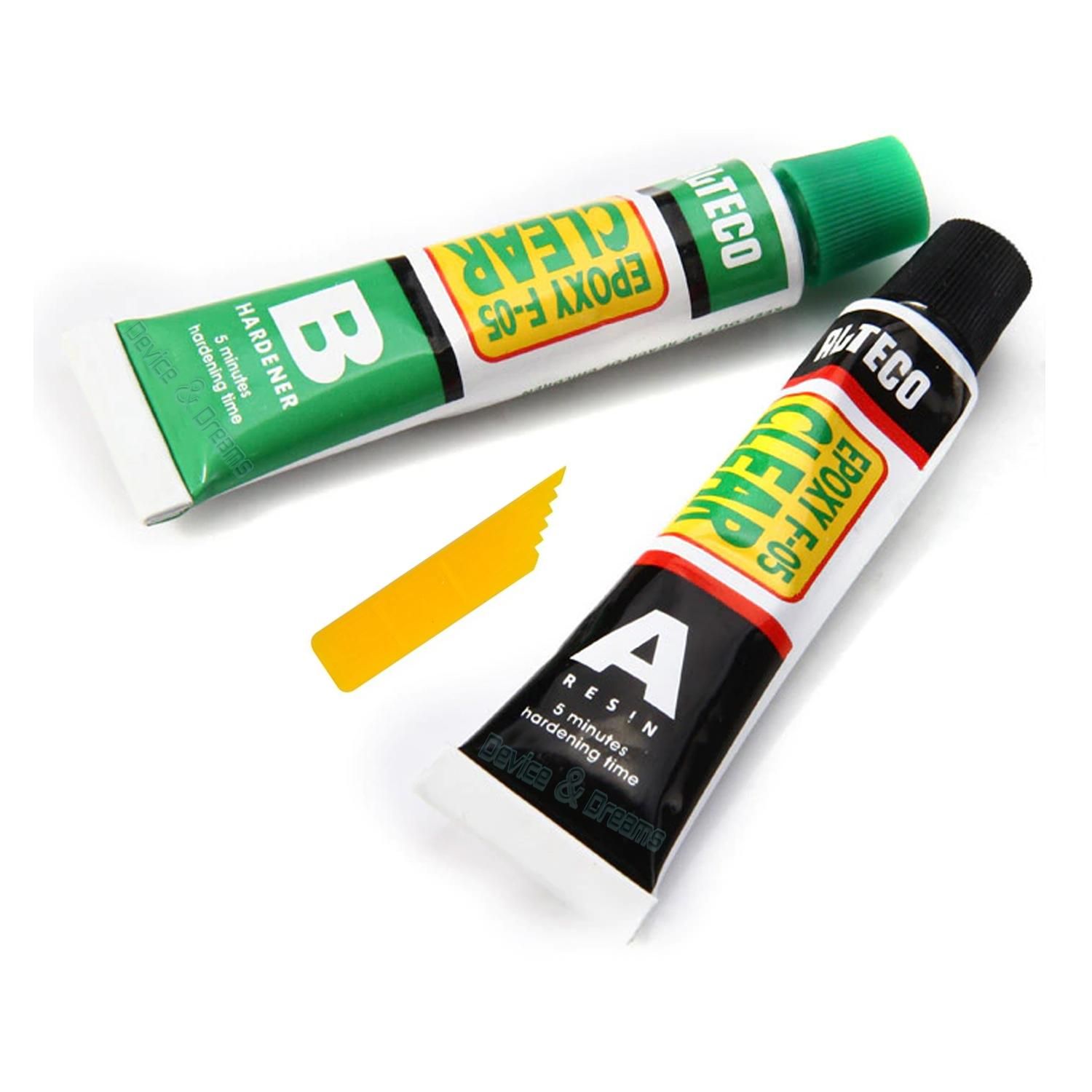 A + B Epoxy Fast Cure Adhesive Glue For Universal Use (5 Minutes Hardening Time)