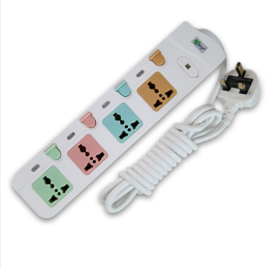 Multi Plug Heavy Duty 4 Gang Model MTS-G148-3Pin Plug/3 Meter Wire
