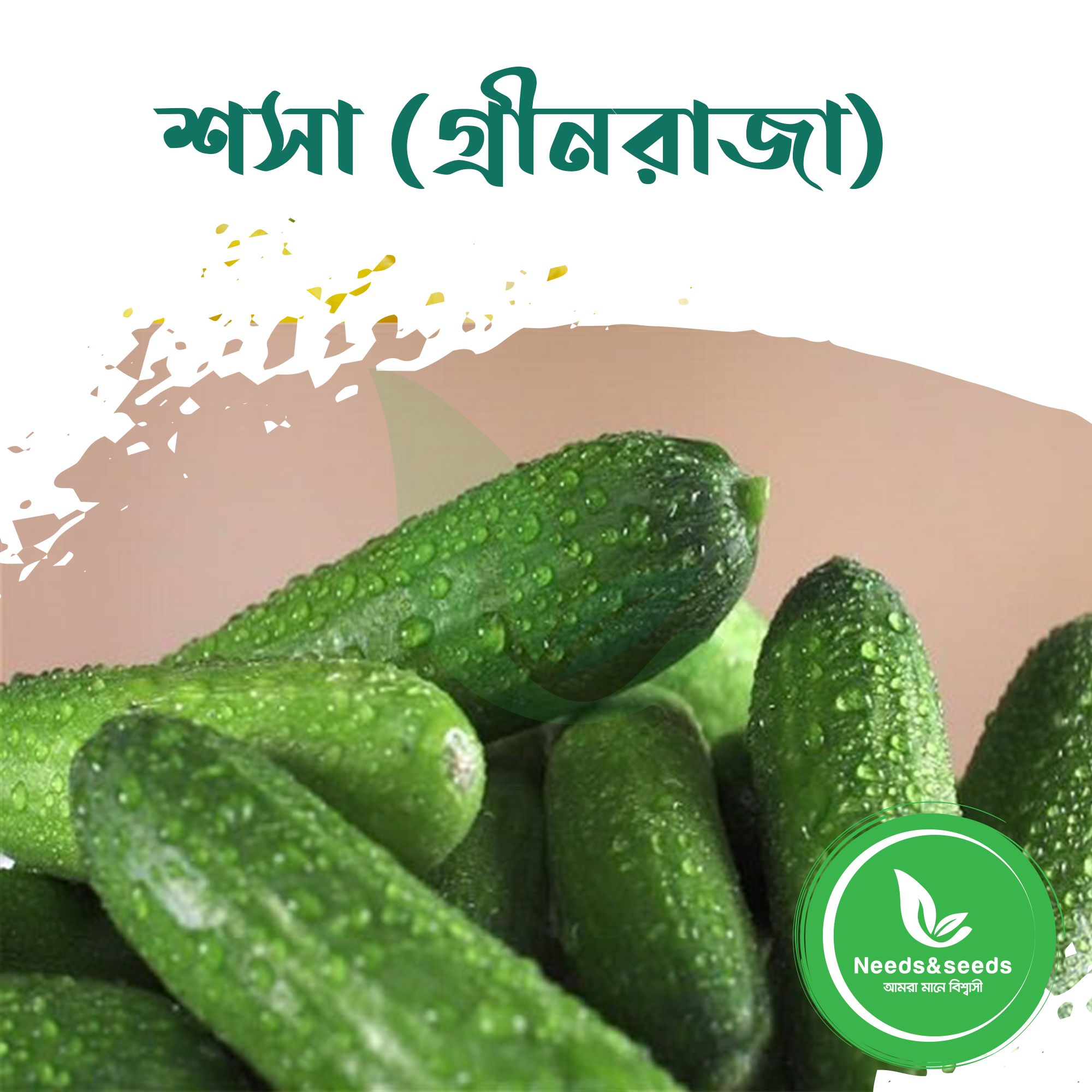 Deshi Sosha ( দেশি শসা)/ শসার বীজ / Shosar Seeds