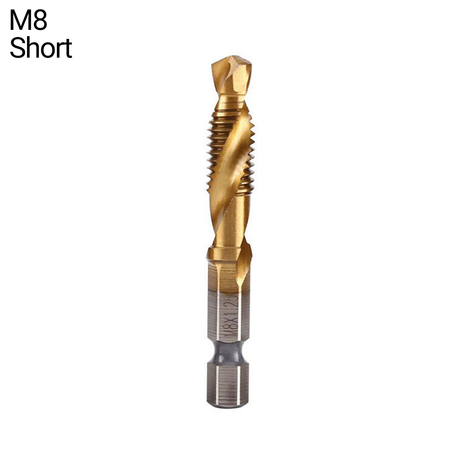Tap Drill Bit Widely Used Hex Screw Thread Plug Drill Bits
