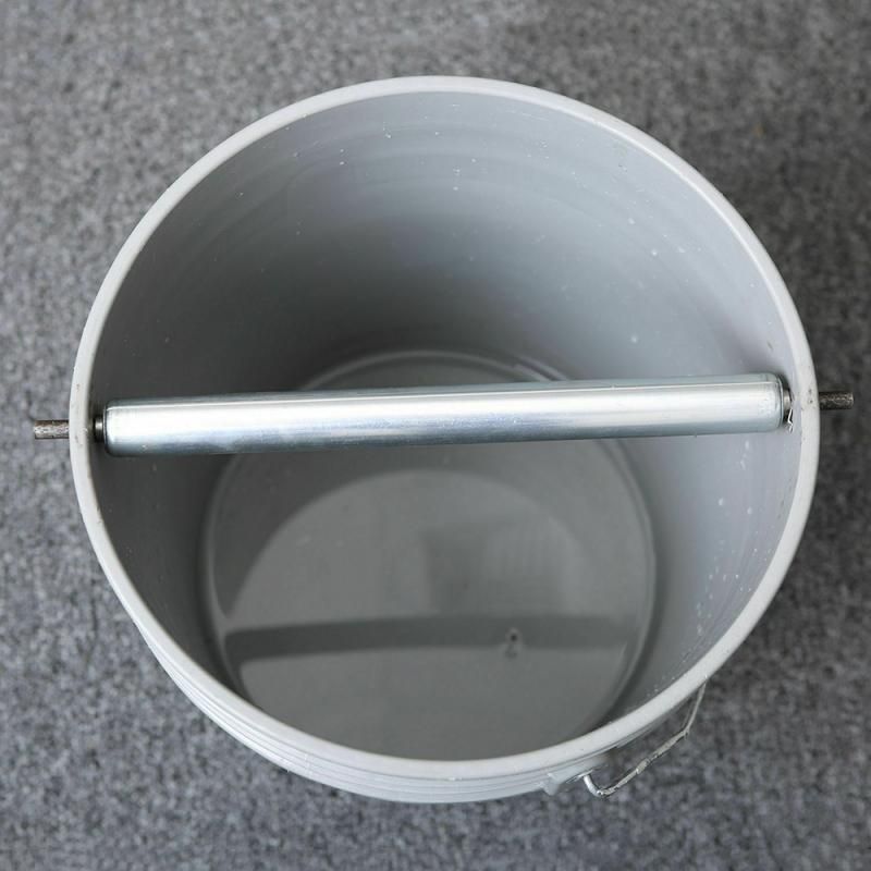 1 Pcs Stainless Steel Rat Mousetrap Mice Killer Trap Log Grasp Bucket Catcher Spinning Roller  Reusable Pest Control（as shown）