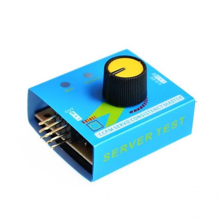 Multi Servo Tester Aircraft Model Motor 3CH ECS Speed Consistency Master Controller