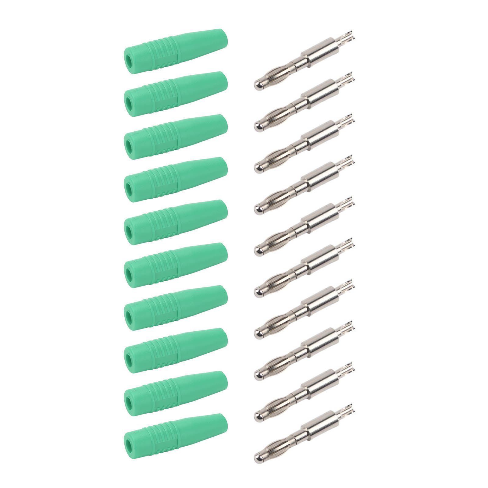 4.0mm Solder Banana Plugs Insulating Plug Male Adapter High Efficiency for Aviation Model
