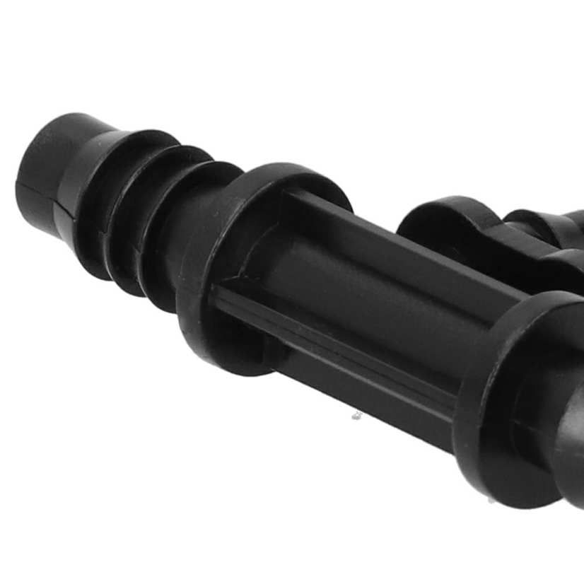 50PCS 4‑Way Connector 8/11 to 4/7mm Drip Irrigation Tubing Fitting Gardening Accessory