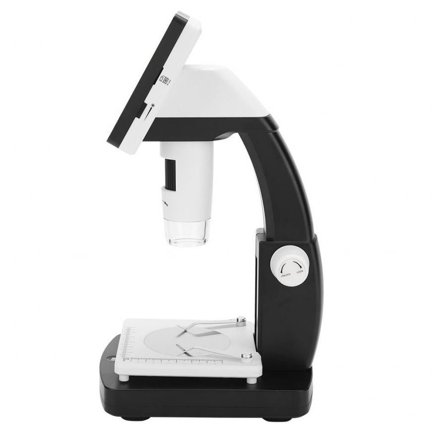 Portable HDMI 8-LED USB Microscope 1000X HD 1080P 4.3 Inch TFT Display Di tal