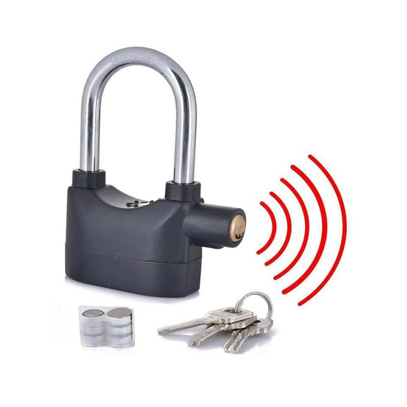 Waterproof Security Alarm Lock for bike,shop or House