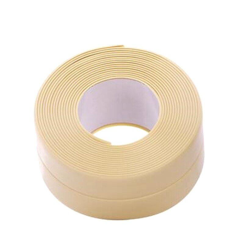 3.2 Meters PVC Material Sink Stove Crack Strip Kitchen Bathroom Bathtub Corner Sealant Tape Waterproof