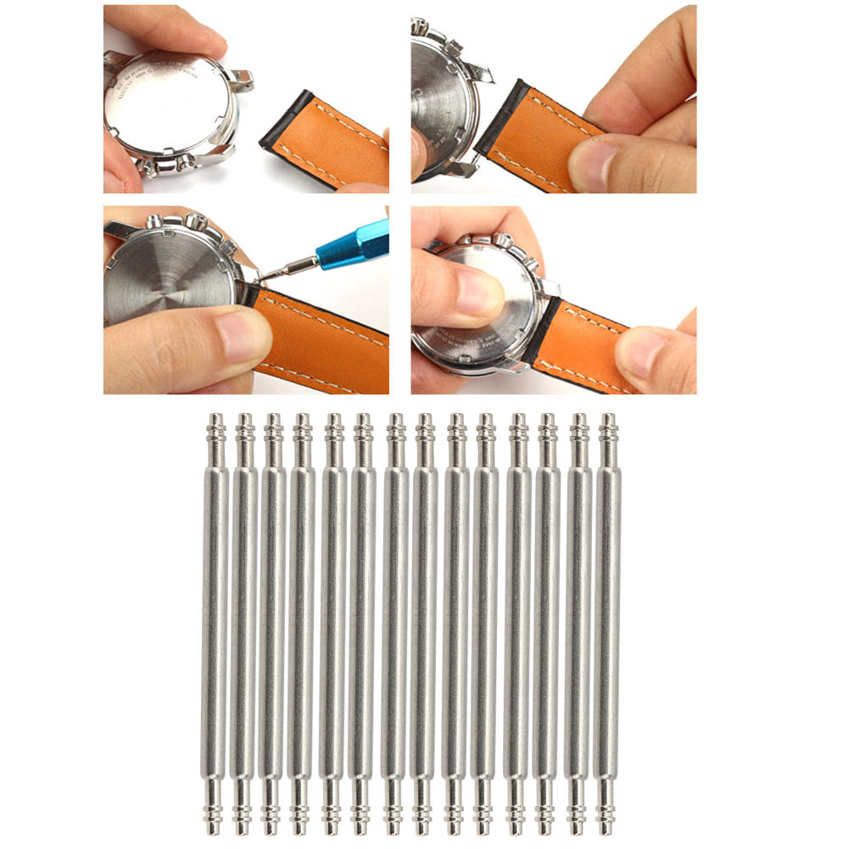 Watch Band Spring Bar 2000Pcs Strap Link Pins Stainless Steel Repair Tool 1.5 Thick 21mm