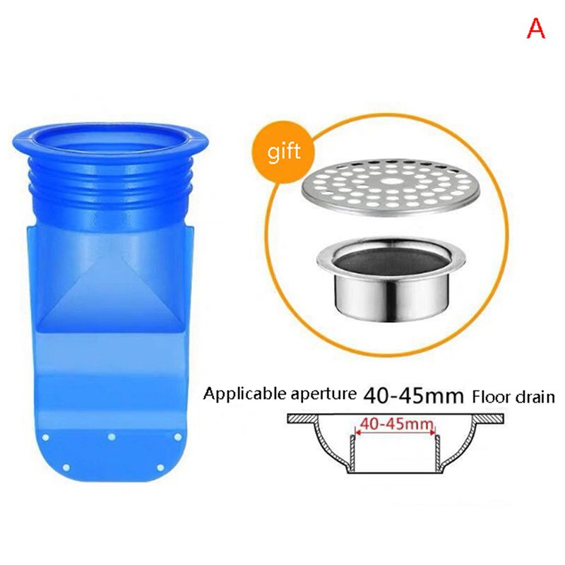 Kitchen Smell Proof Plug Sink Shower Strainer Bathroom Sink Drain Floor Drain