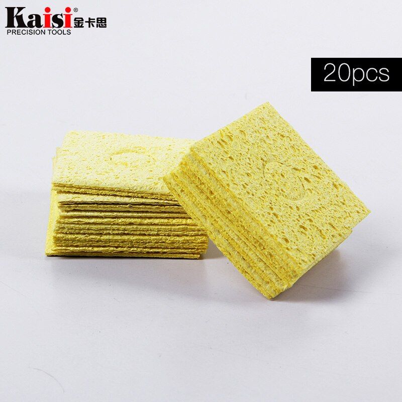 10/20/50/100pcs Soldering Iron Sponge Electric Welding er ing Pads High Temperature Welding Sponge for Soldering Tools