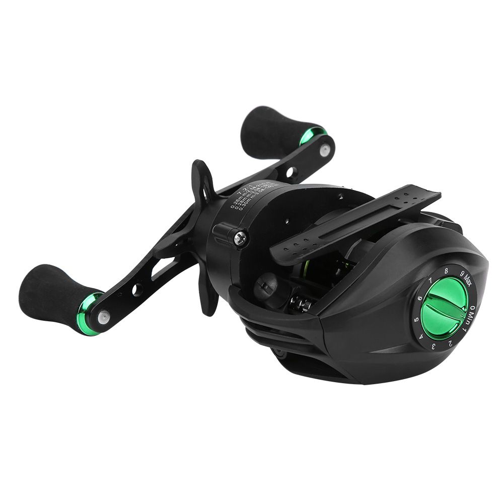 Metal Transmission Core Fishing Reel 9 Gears Magnetic Brake Wheel Wear Resistant Wild for Tackle Shop