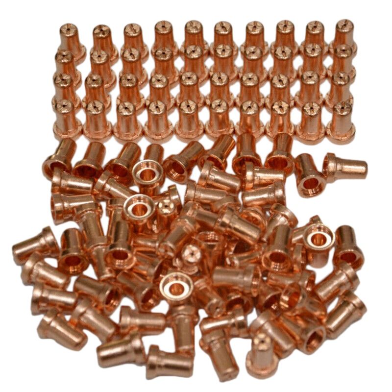 NANLIY- 100Pcs Extended Tips 18866L Plasma Nozzles Lg-40 Pt-31 Cutter Welding Supplies