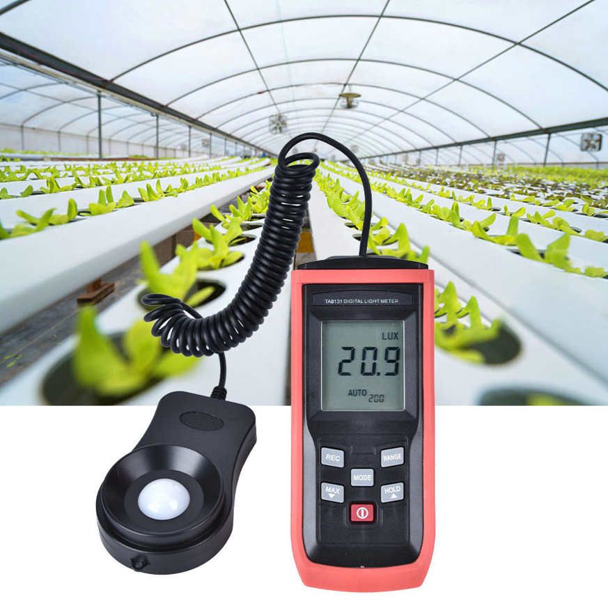 TA8131 Handheld Digital Light Meter Luxmeter Photometer Illuminometer 100000