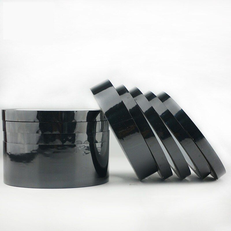 Black Film Shading ing Tape PET High Temperature Shading No Trace Waterproof LED Llight Block 66M