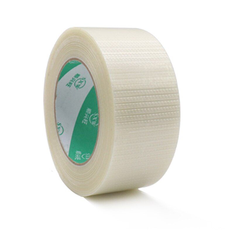 1PCS / volumes high strength transparent grid type, glass fiber reinforced plastic waterproof and wear-resistant adhesive tape