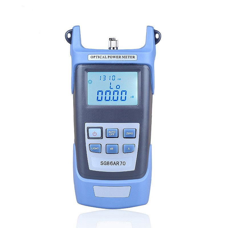 Practical product Handheld Optical Power Meter  Precision Optical Fiber Tester Optical Attenuation Test With Fc/Sc Adapter