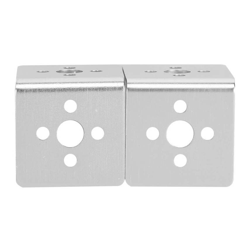 Robot Accessory 2 Pcs L Bracket 7005 Aluminum Part Fit for Tetrixrobotics Pitsco