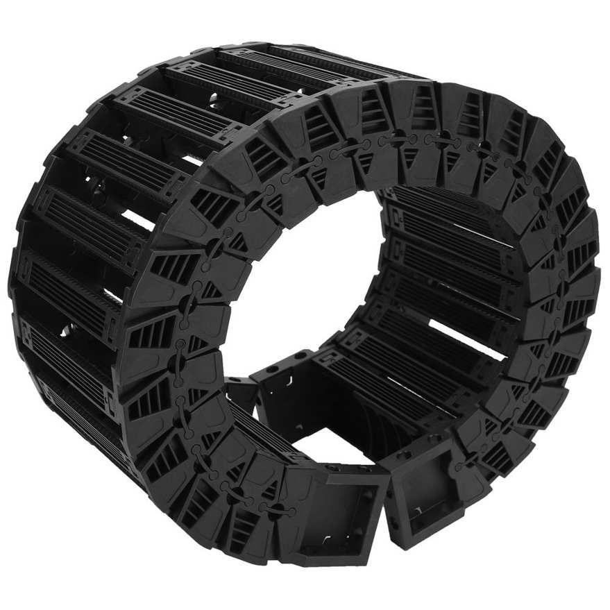 Cable Chain Nylon Flexible Industrial Supplies Silent Series Tank Towline 0.7/1meter