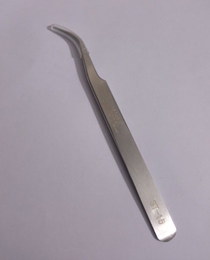 Tweezer Curved Style Tweezer Curve 115mm Length Stainless Steel Hand Tweezers Tools
