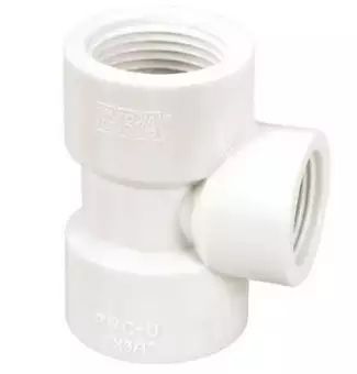 Thared Tee 3/4" * 1/2" 5ps thared fittings bathroom and outdoor fittings
