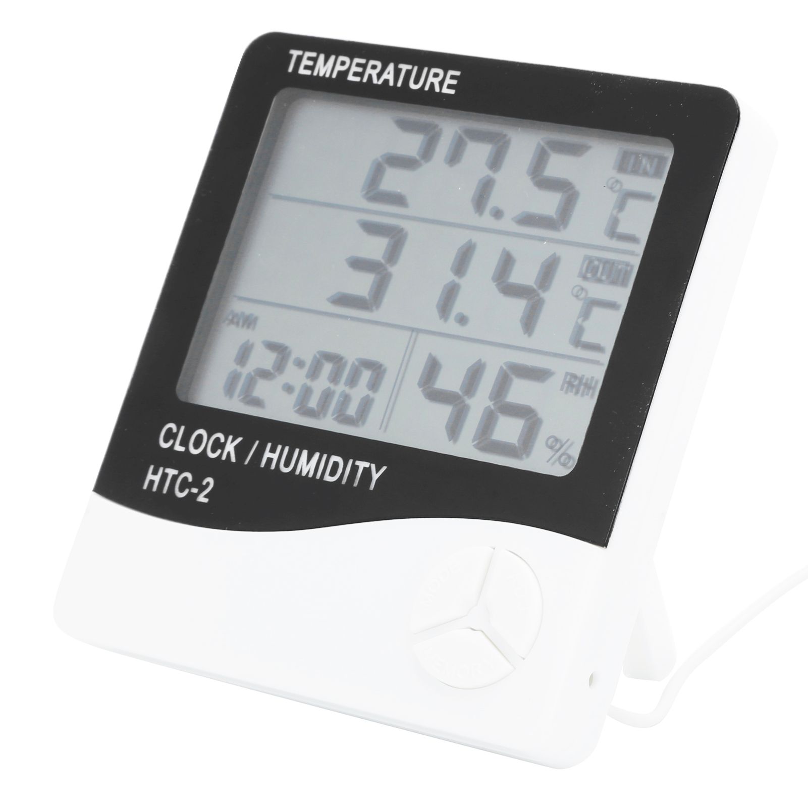 MultiFunction HighDefinition Display HighAccuracy Temperature Meter