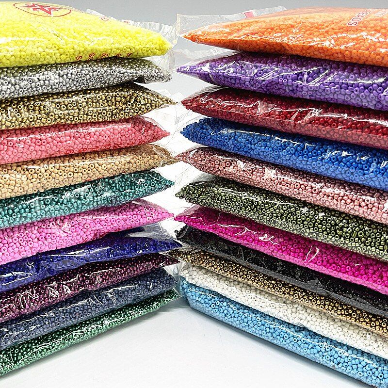 15g 2mm 3mm 4mm Effect of The Lquer That Bake Charm Czech Glass  Beads DIY Brelet Beads for Jewelry Making cessories