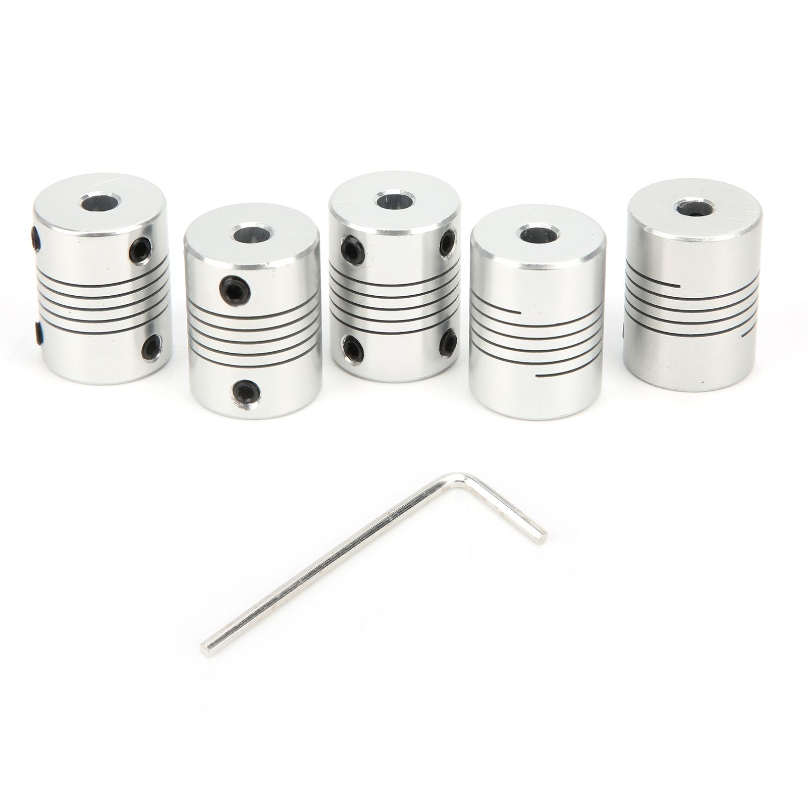 5pcs Flexible Shaft Coupling CNC 3D Printer Stepper Motor Connector Coupler