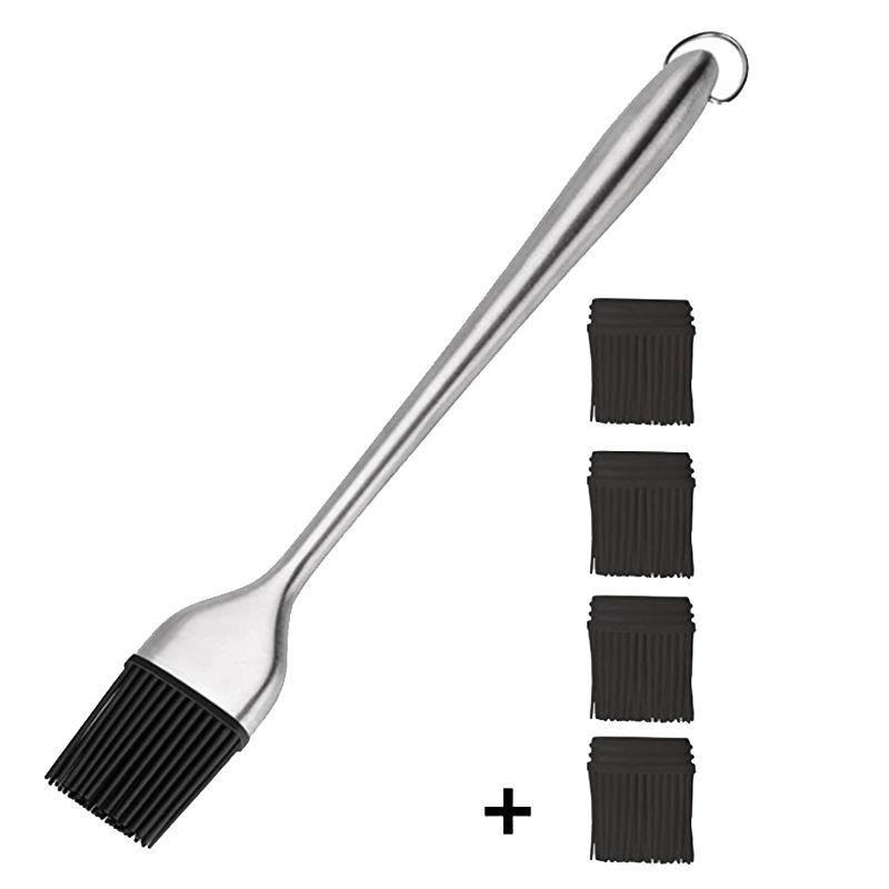Exquisite product Basting Brush,Heatproof Stainless Steel Pastry Brush