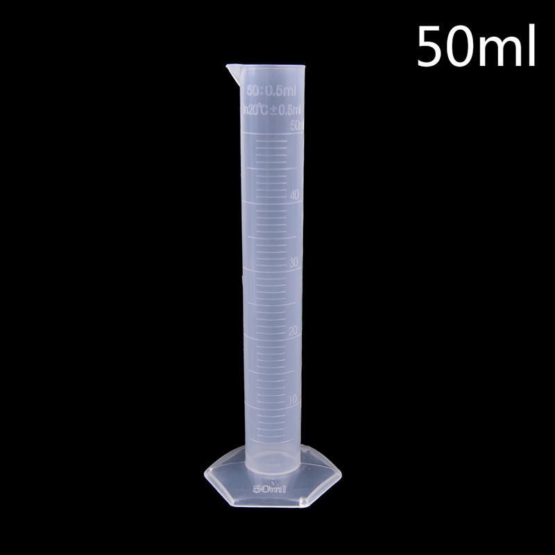 PolyLab 50 ml Plastic Measuring Cylinder for Lab