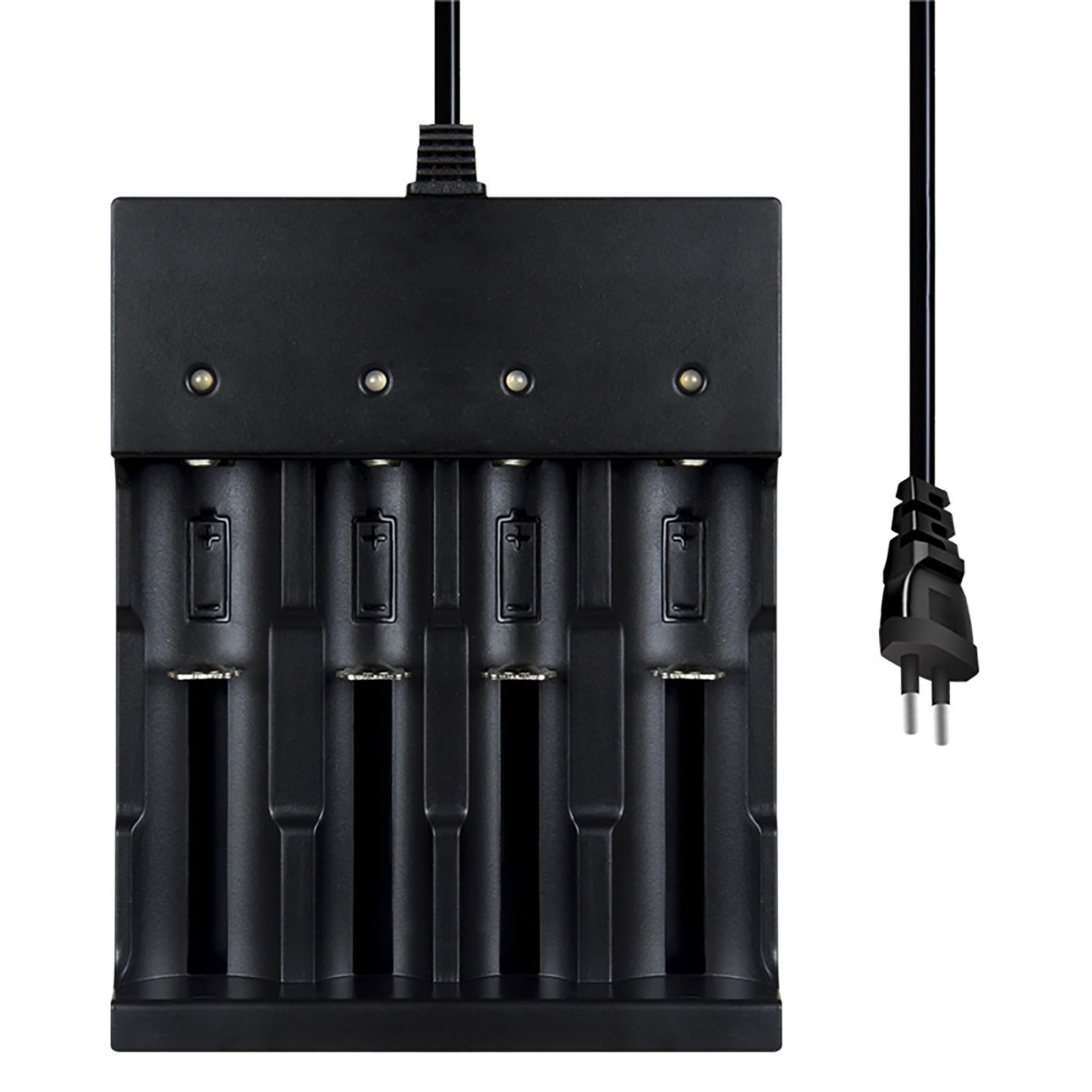 Charger Convenient 4 Slots USB 18650 US/EU Plug Charger