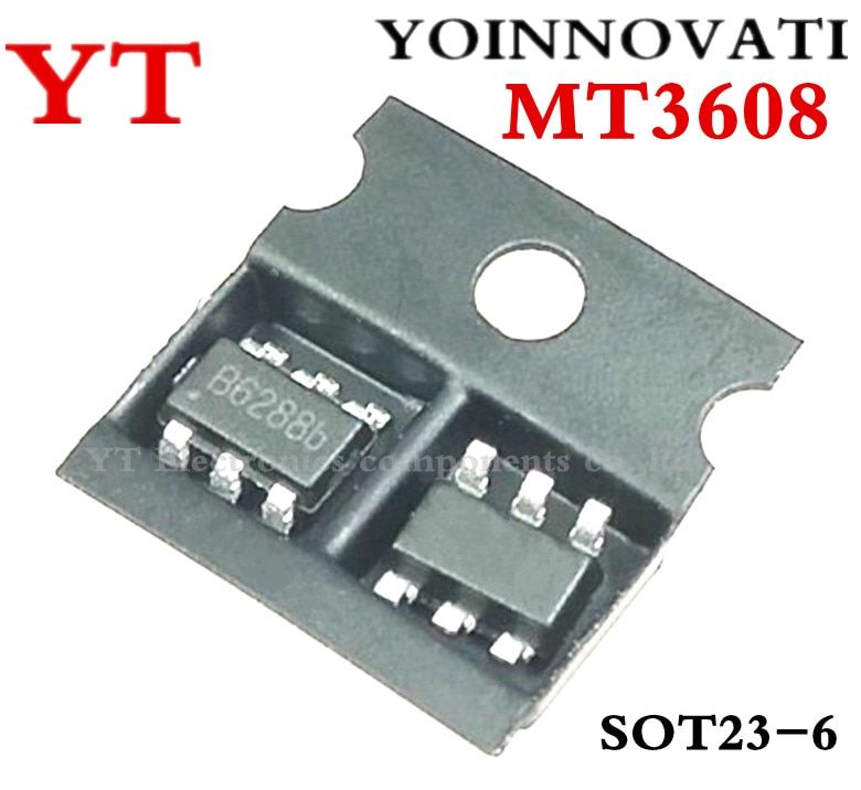 100pcs/lot MT3608 B628 SOT23-6