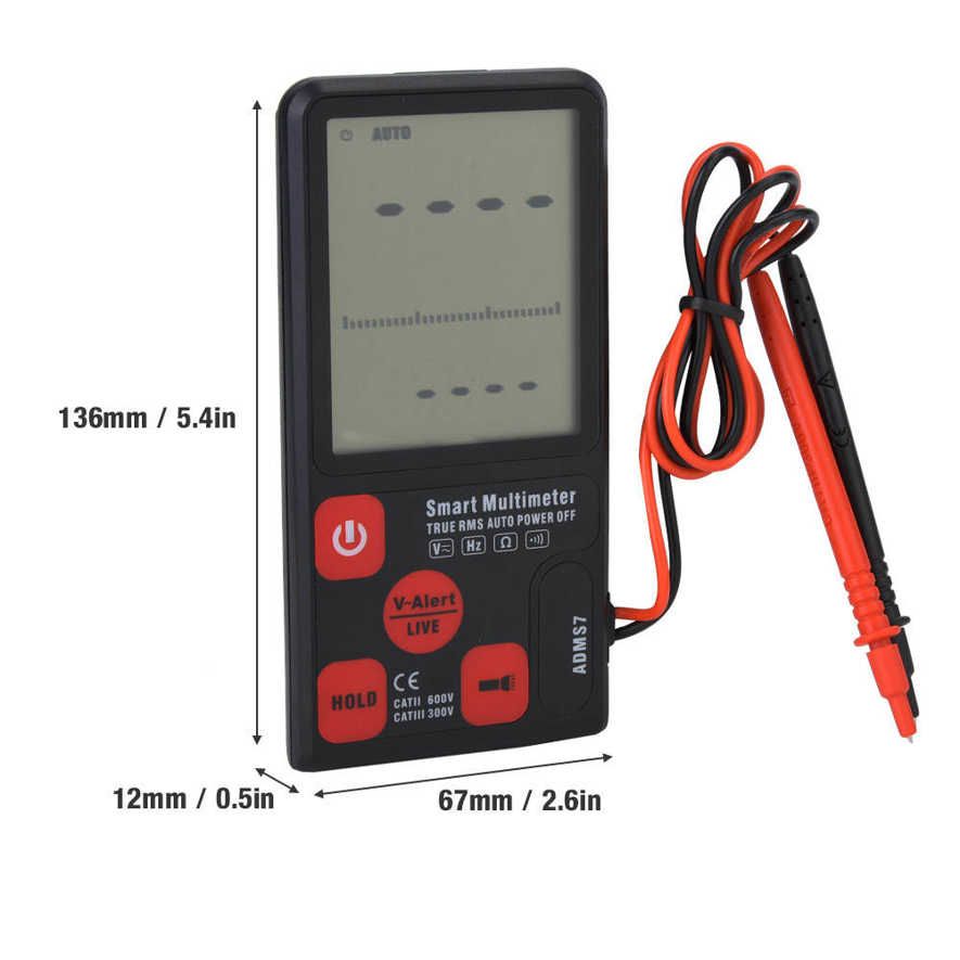 BSIDE ADMS7 Portable 3.5" LCD Digital Multimeter 6000 Counts