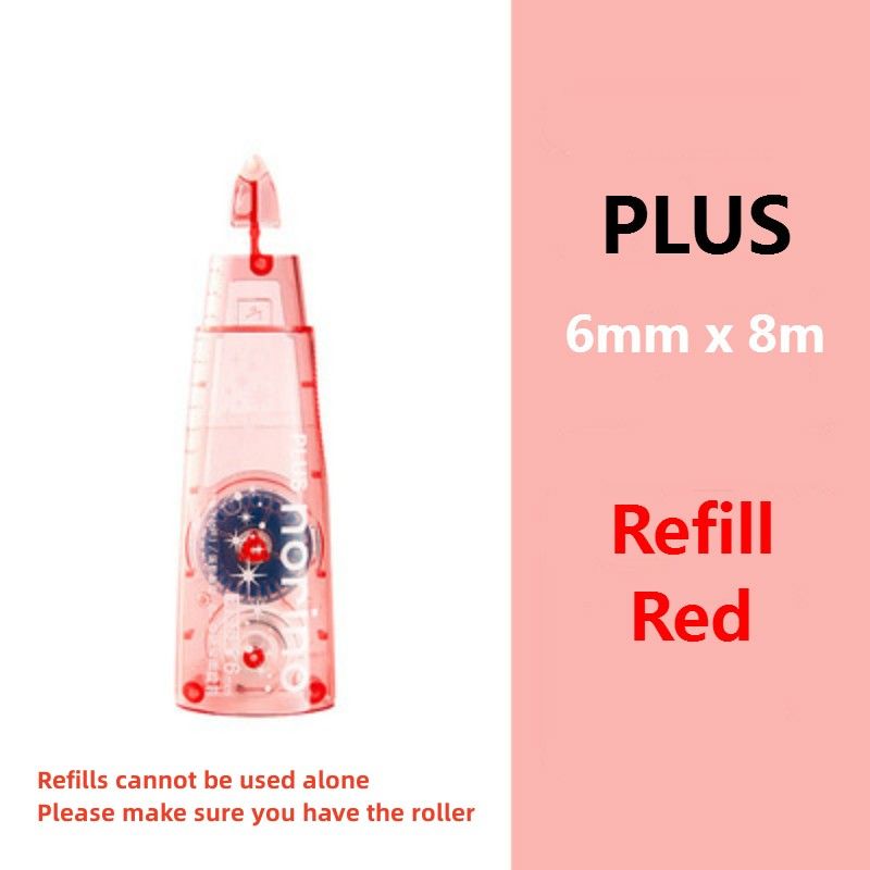 RHS Online PLUS Refillable Double Sided Adhesive Paper Tape Glue Dots Stick Roller For Scrapbook Office School Supplies