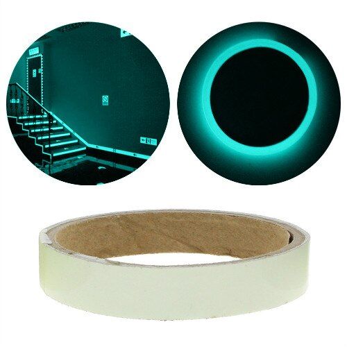 Multi Purpose Meter Luminous Fluorescent Night Self-adhesive Glow In The Dark Sticker Tape Home Stage Decorate Luminous Tape