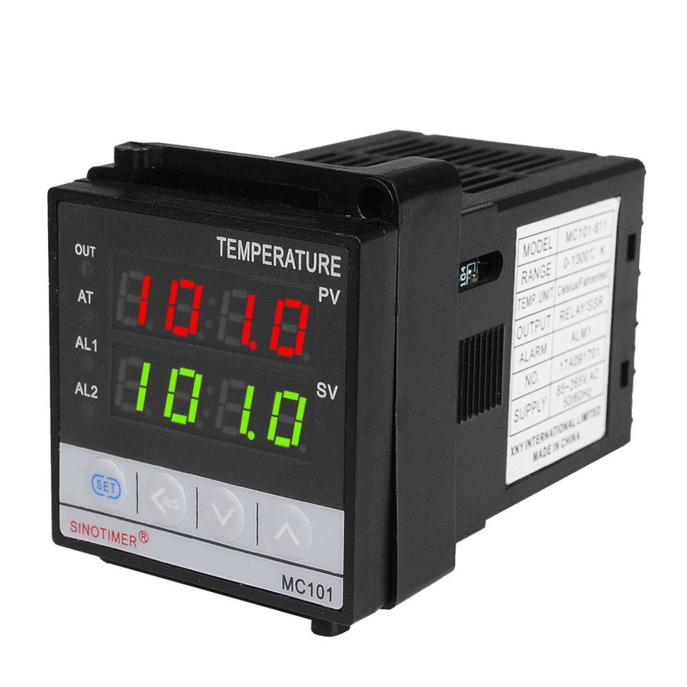 SINOR Thermostat Thermometer SSR Relay Output PID Tature Controller