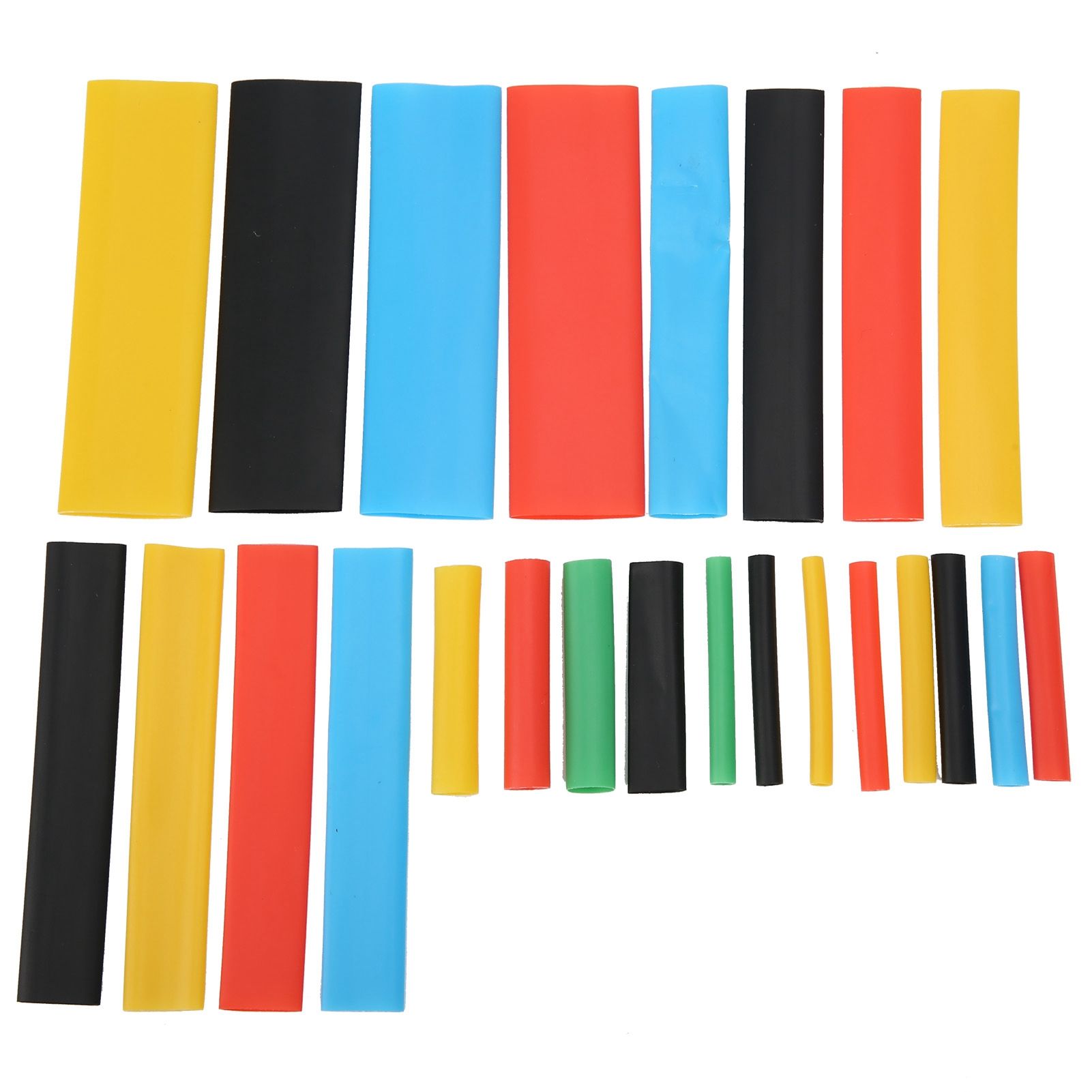 328Pcs Heat Shrink Tube Polyolefin Cable Sleeves Retractable with 2:1 Shrinkage