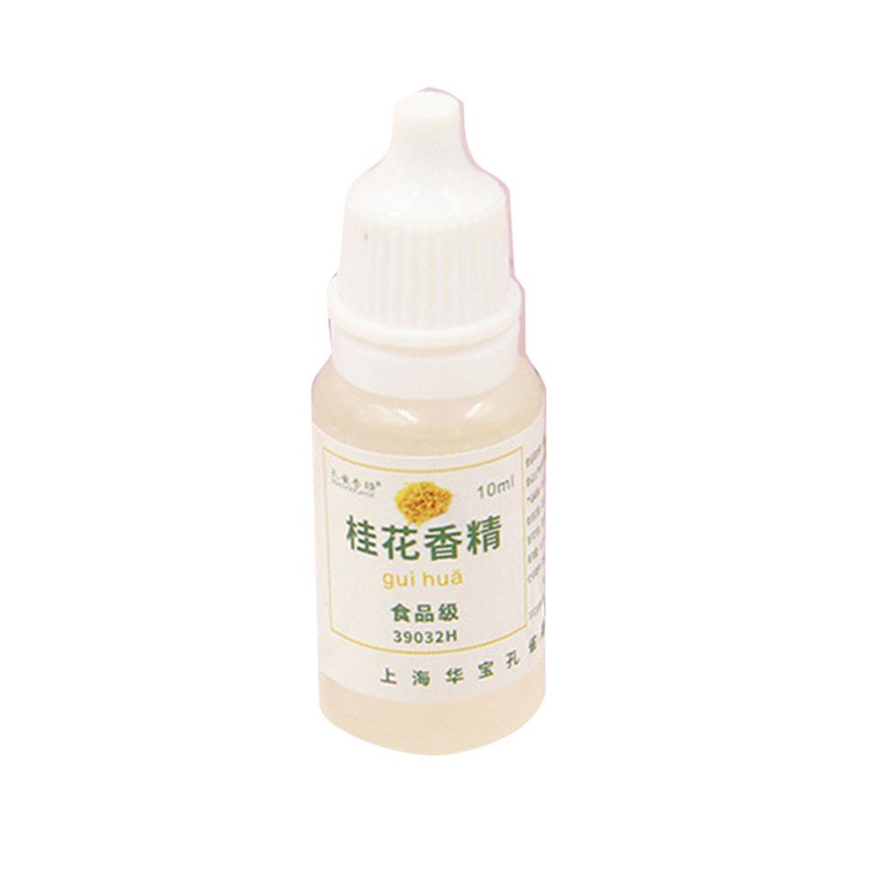 10ML/Bottle Slime Edible Flavor DIY Toys for Children Modeling Clay Smell - Transparent Sweet-scented osmanthus