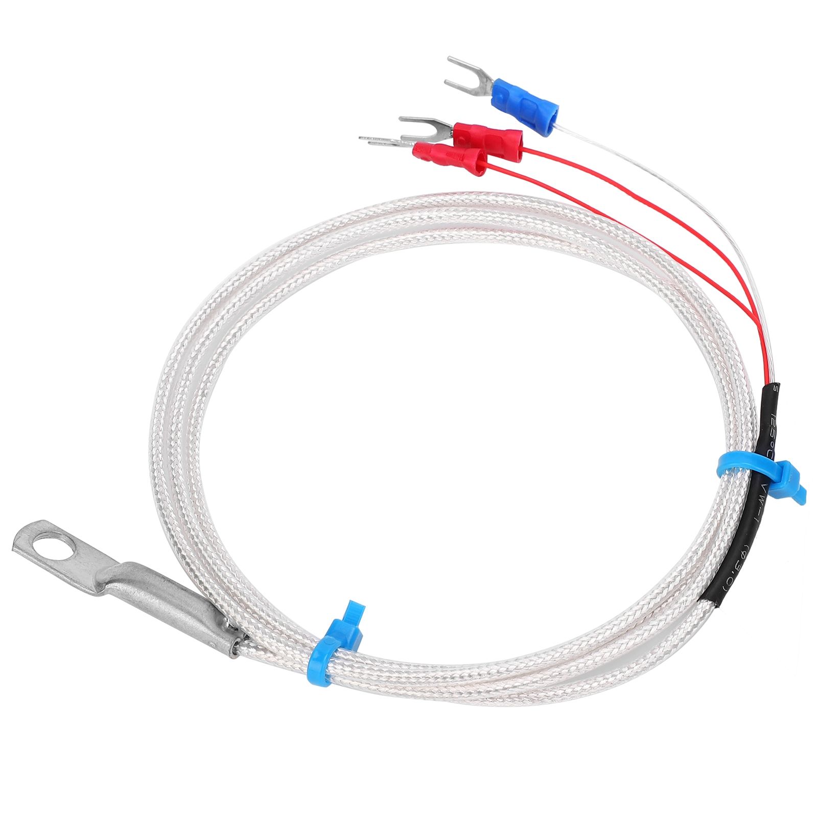 Round Hole Patch Type Temperature Sensor Probe Measuring ‑50~300℃ 1M-5M a