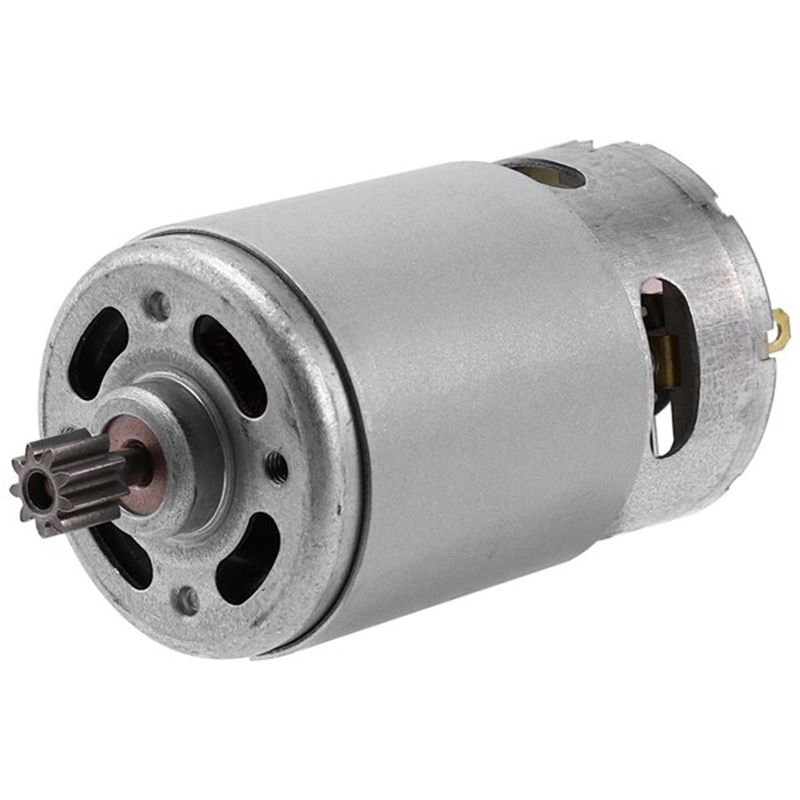 DC Motor 18V for Children Electric Car,RC Ride, Baby Car Electric Motor RS550 Gearbox 12 Teeth Engine